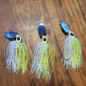 Bladed jig heads fishing swim baits trailers